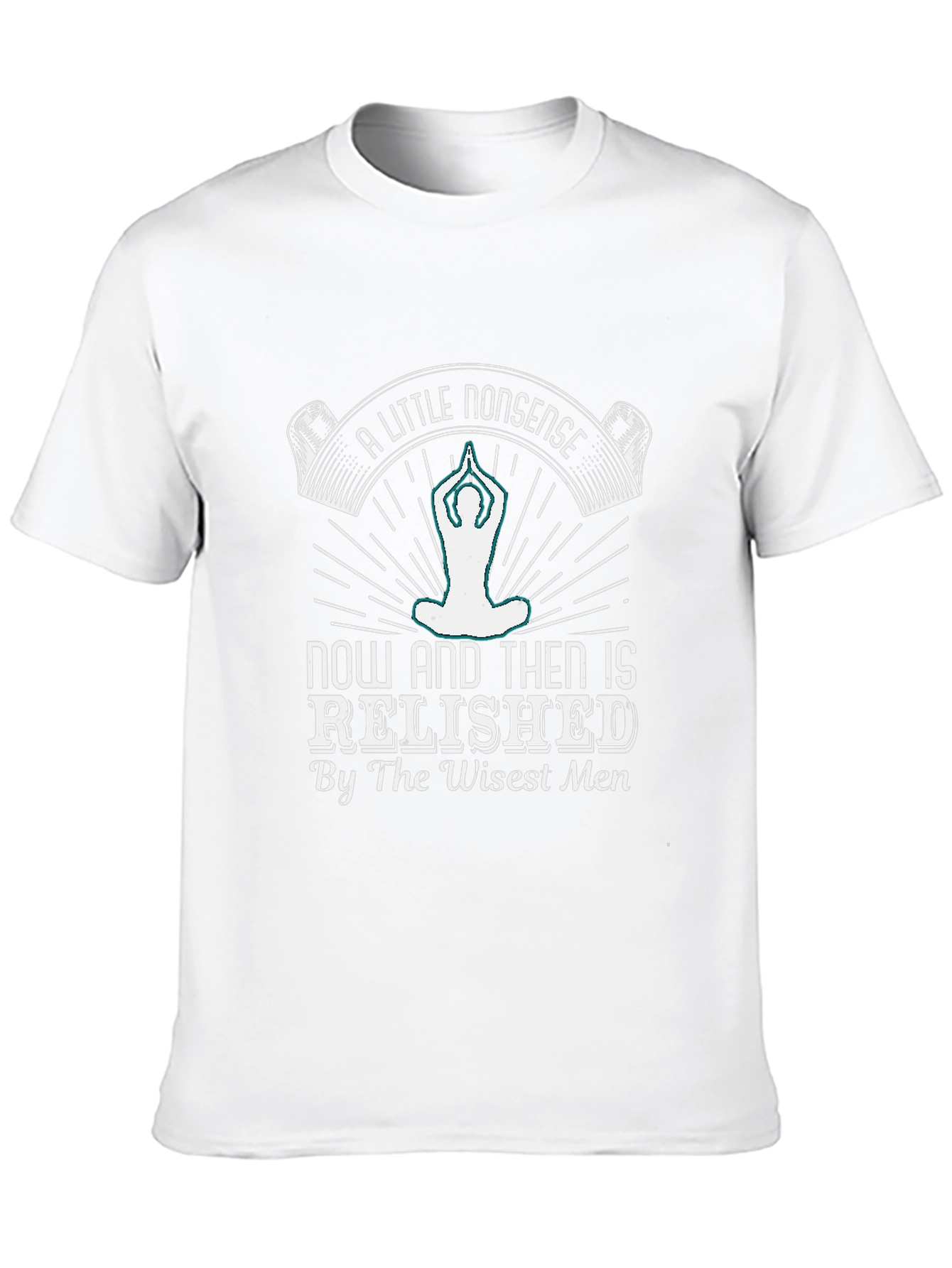 A Little Nonsense T-Shirt - Yoga Meditation