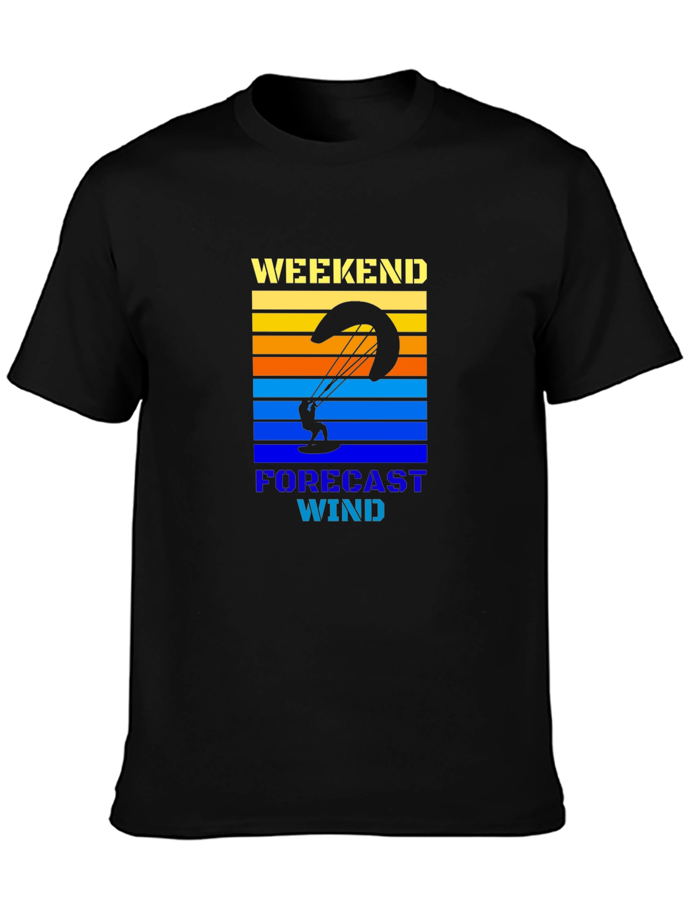 Weekend Forecast Wind Kitesurfing T-Shirt