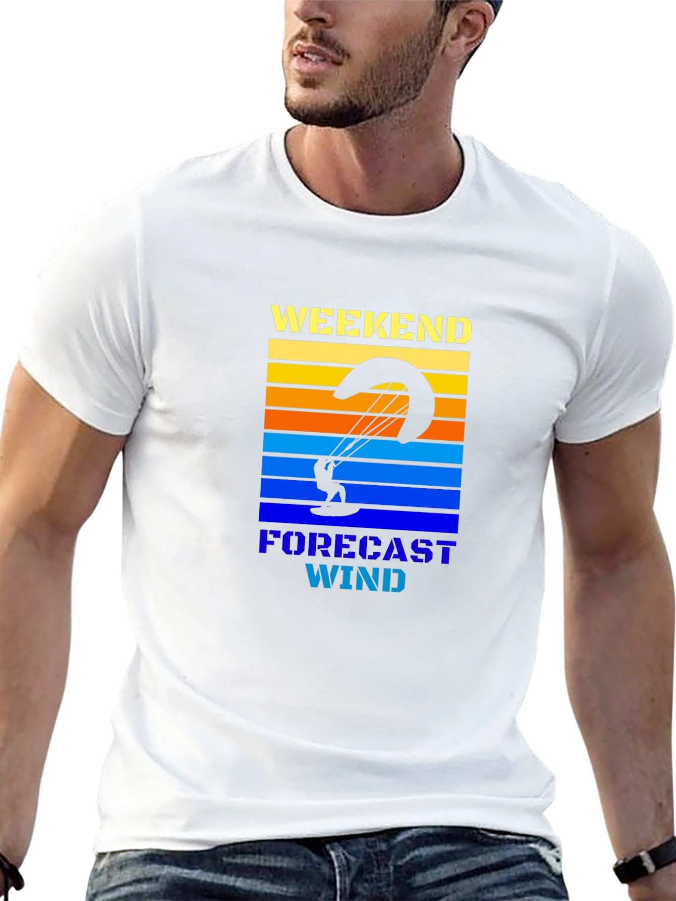 Weekend Forecast Wind Kitesurfing T-Shirt