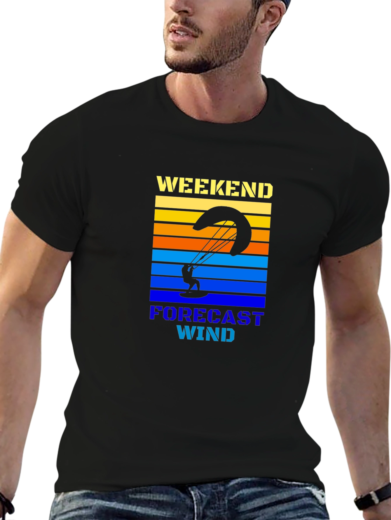 Weekend Forecast Wind Kitesurfing T-Shirt