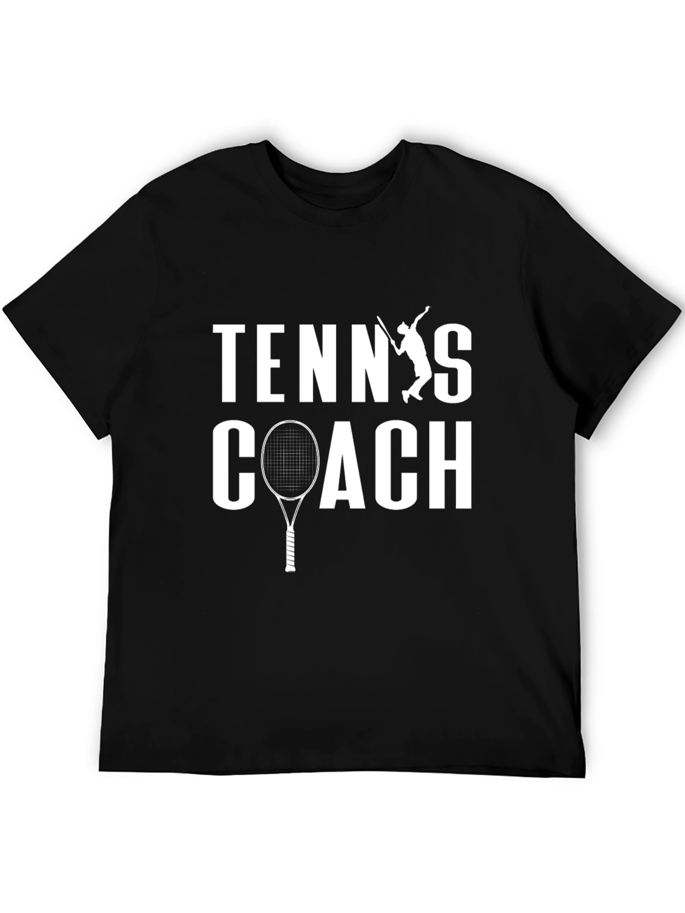 Tennis Coach Graphic T-Shirt