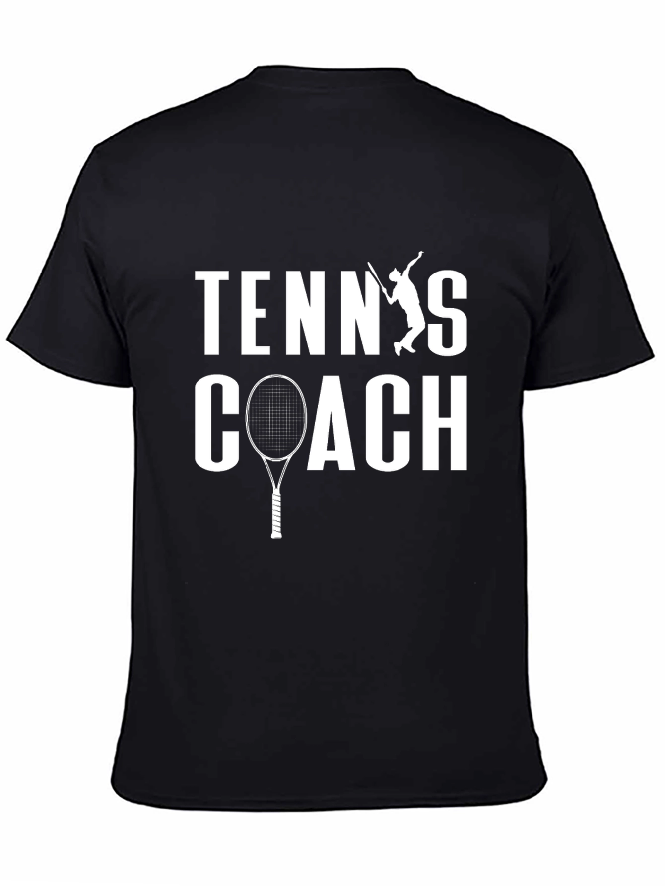 Tennis Coach Graphic T-Shirt