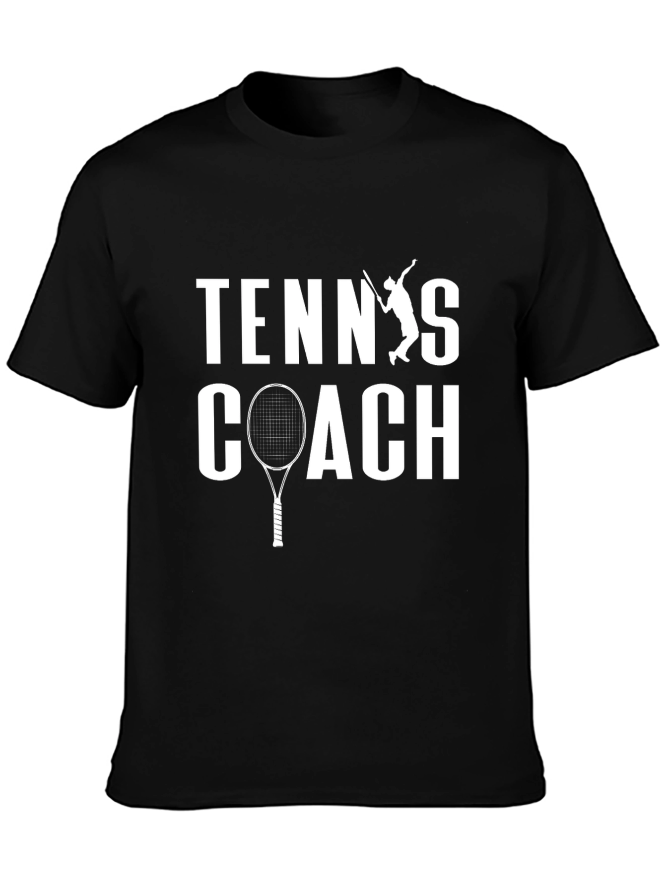 Tennis Coach Graphic T-Shirt