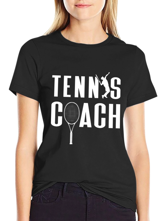 Tennis Coach Graphic T-Shirt