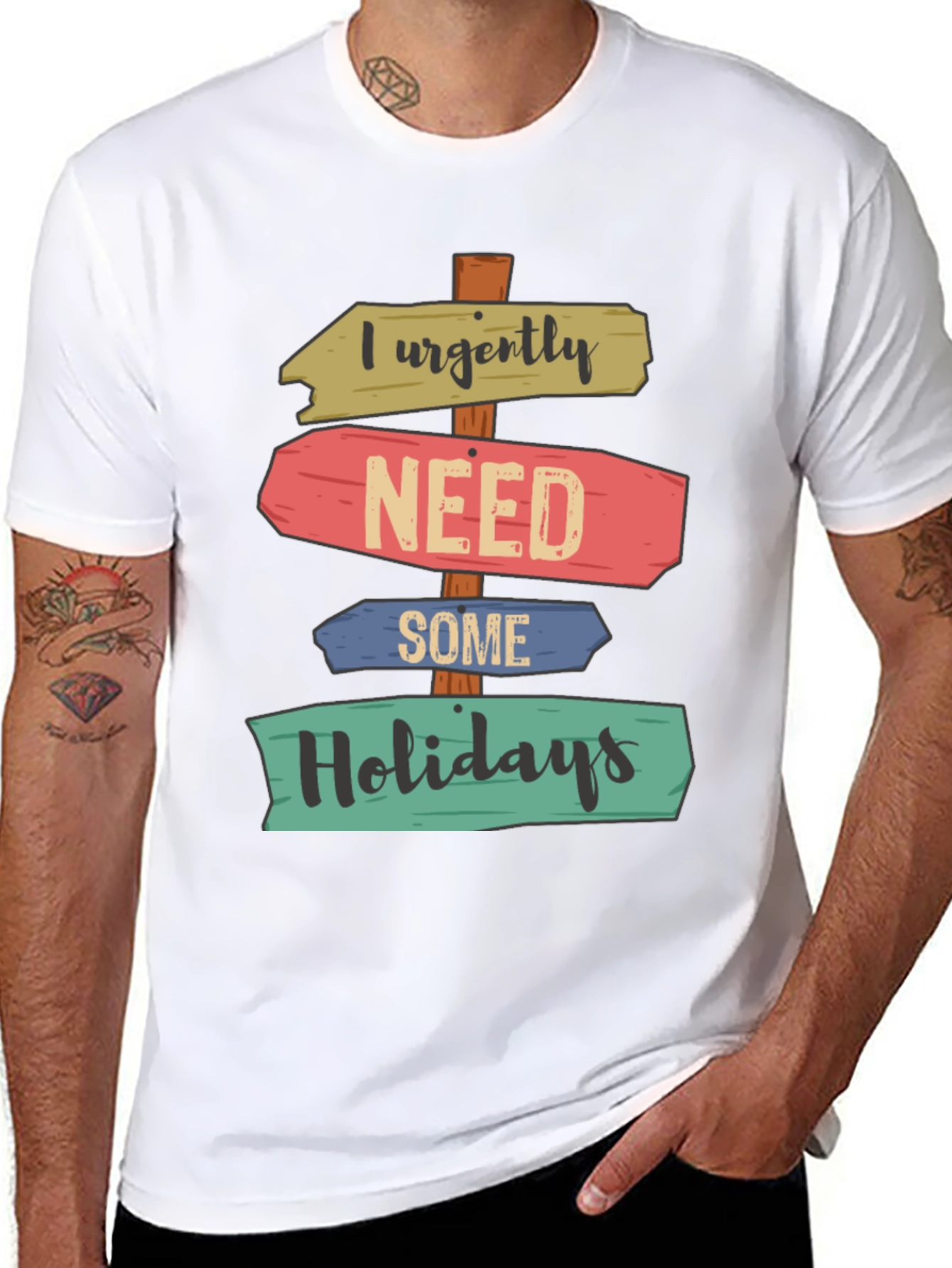 I Urgently Need Some Holidays T-Shirt