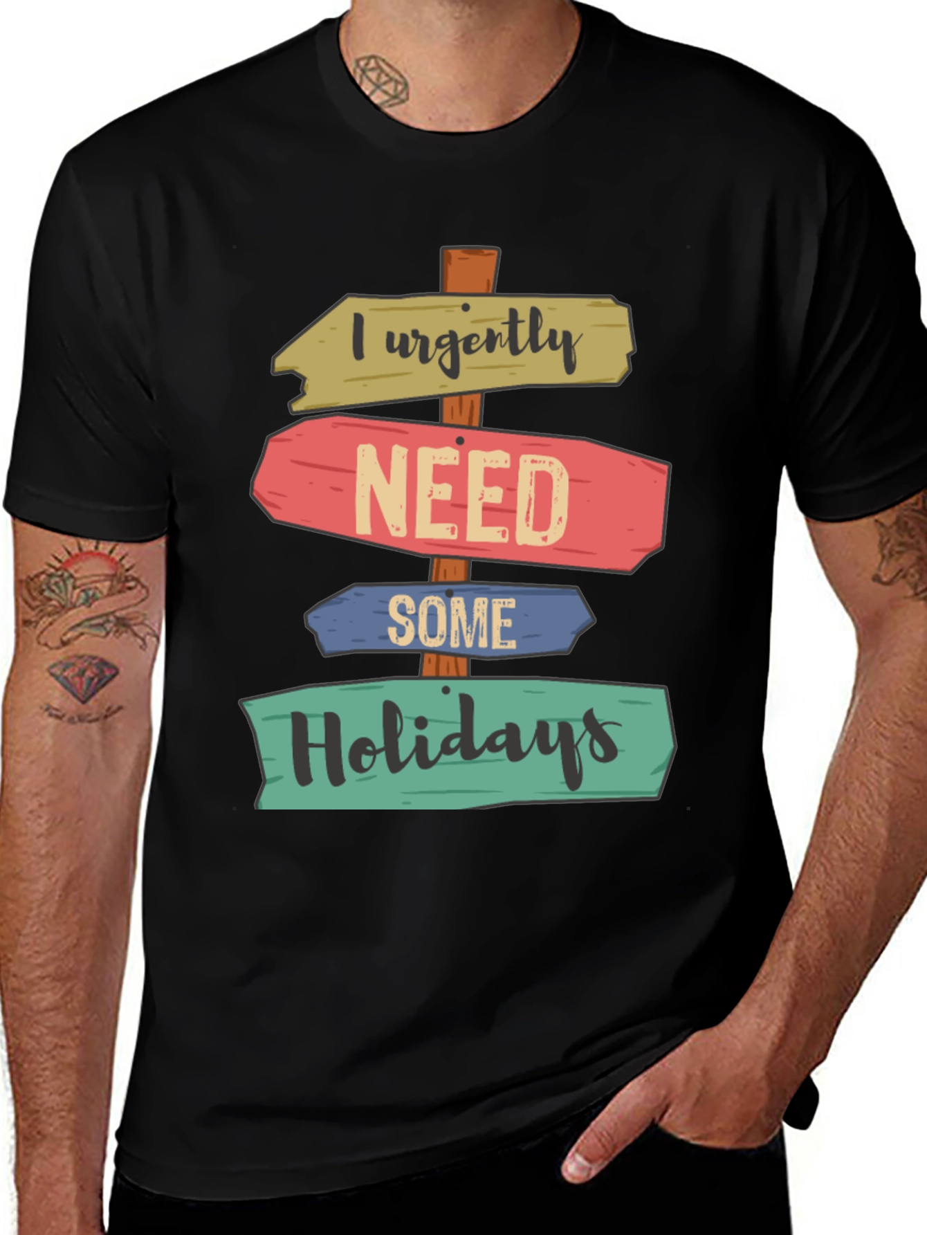 I Urgently Need Some Holidays T-Shirt