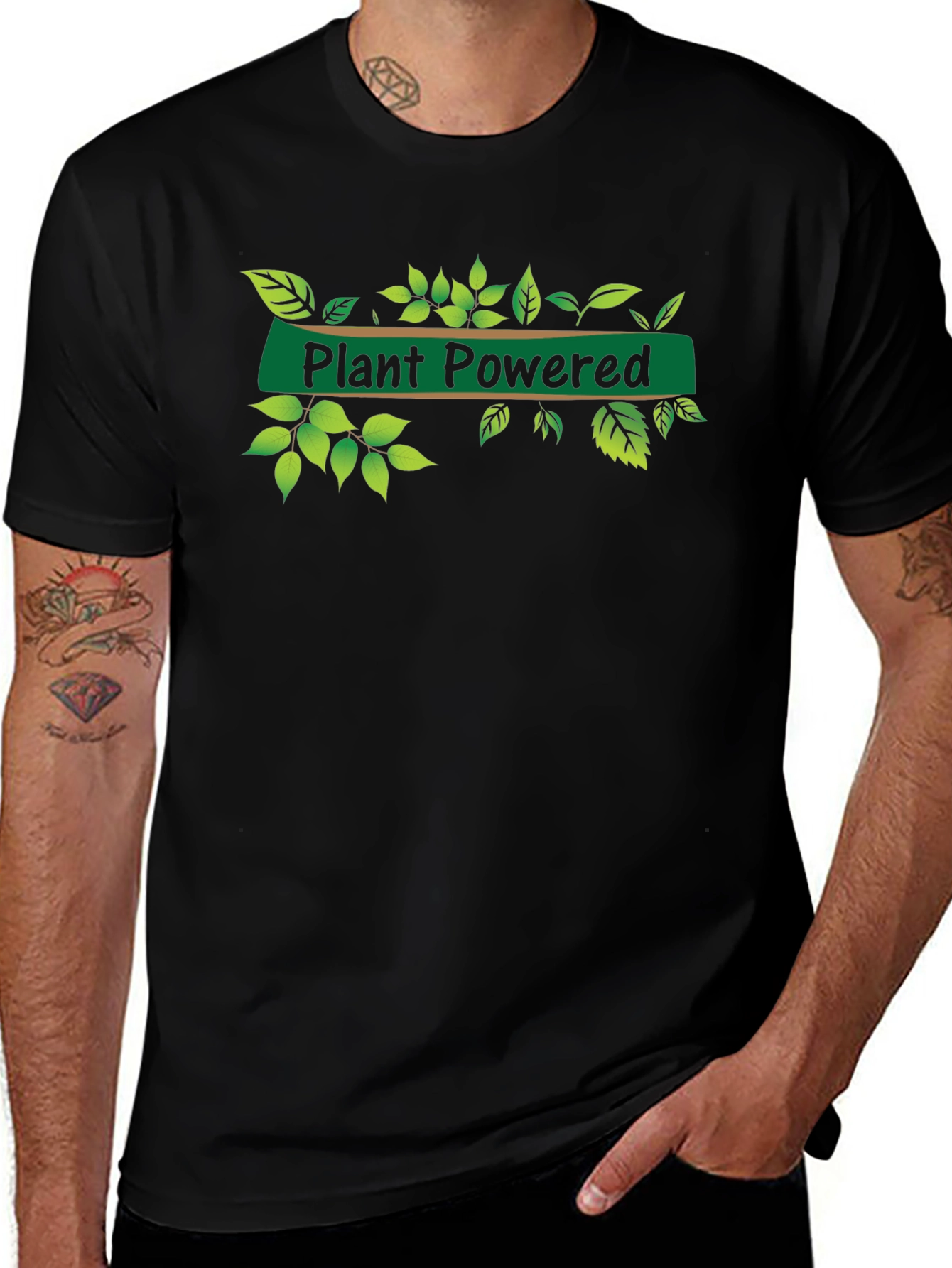 Plant Powered T-Shirt - Vegan Apparel