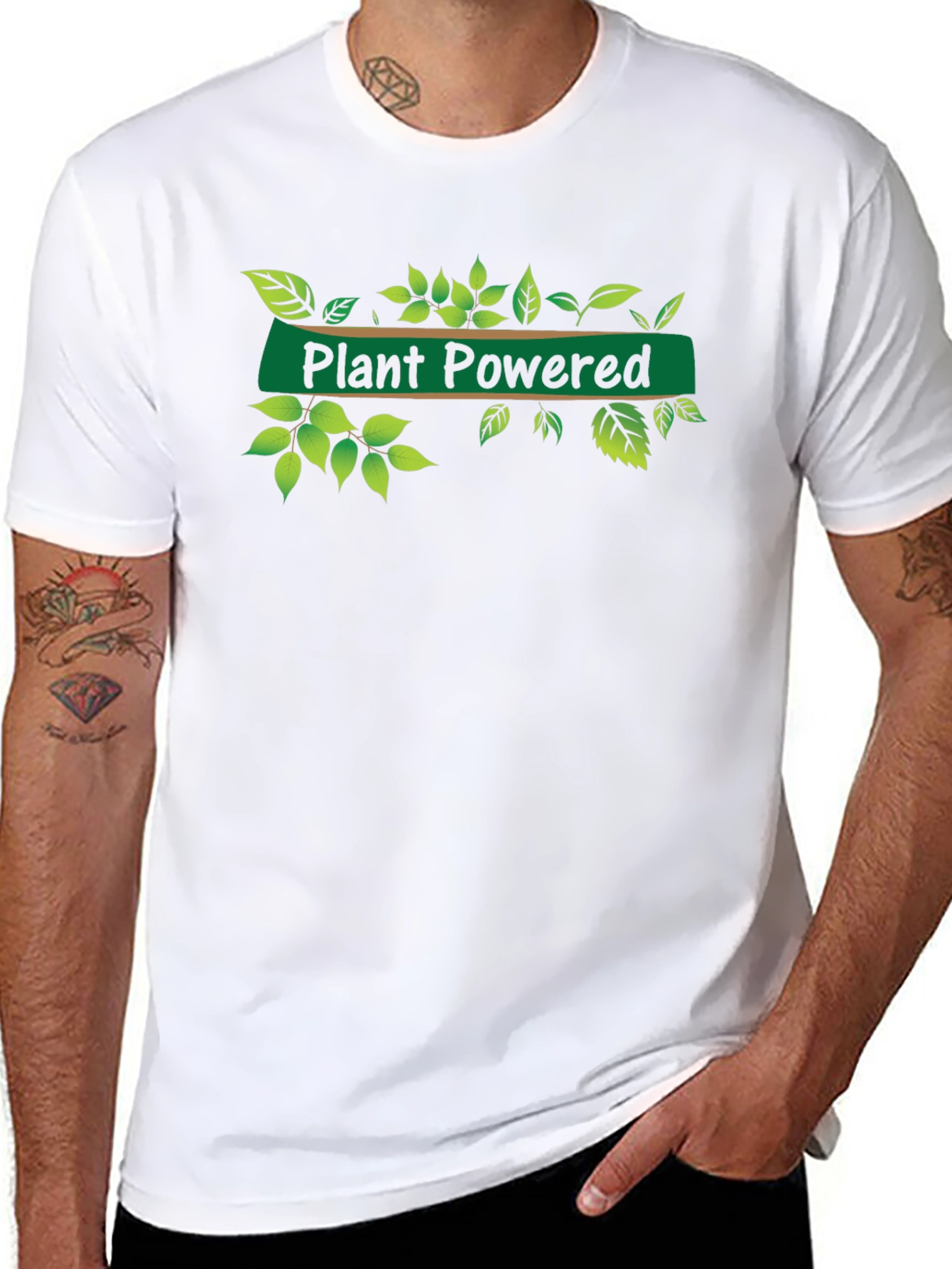 Plant Powered T-Shirt - Vegan Apparel