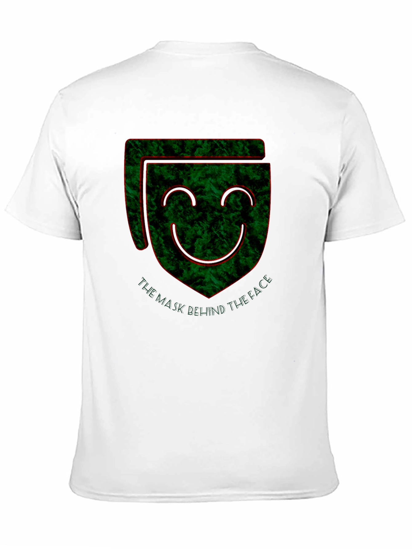 Unique Graphic Print Mens Black T-Shirt