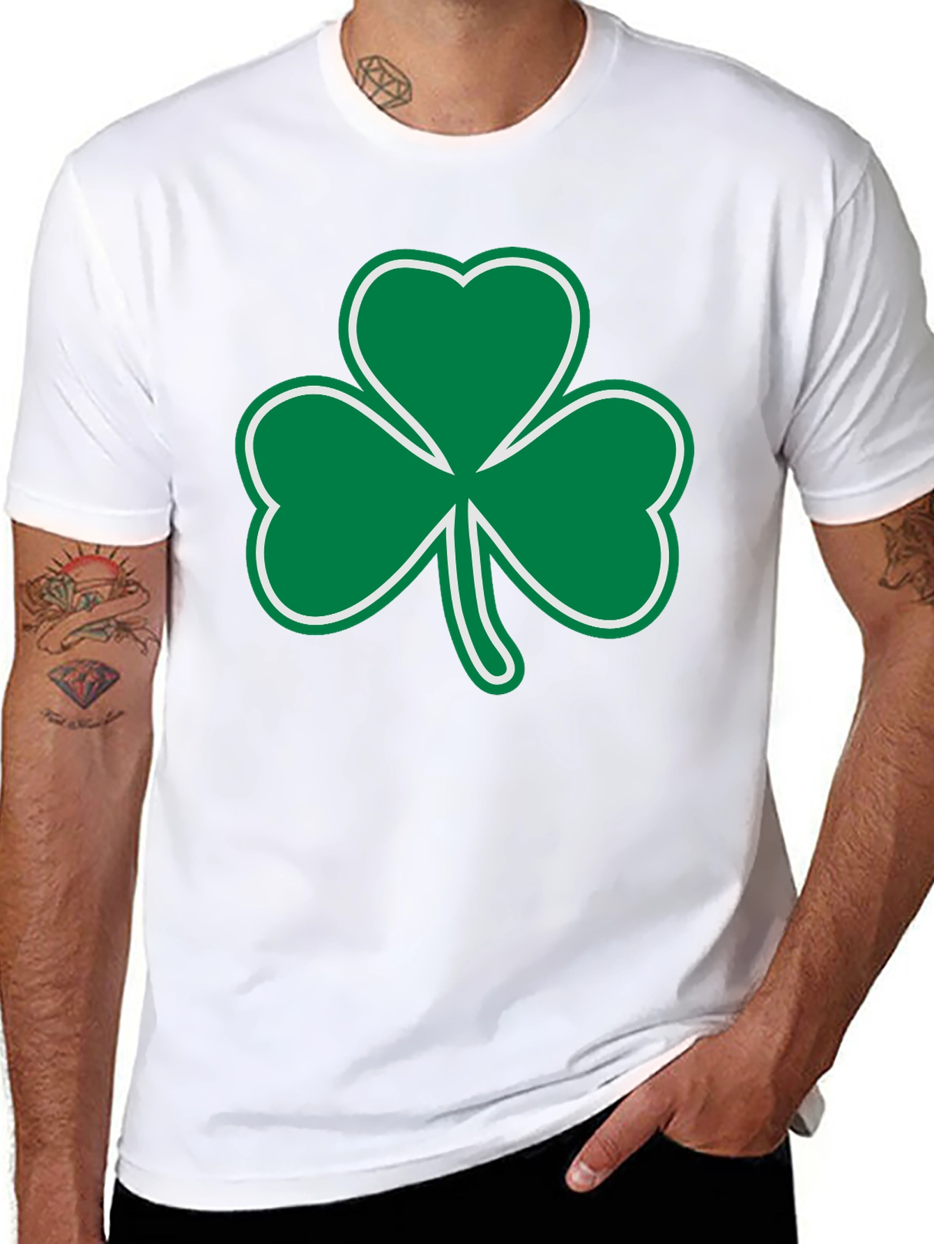 Shamrock Graphic Tee - Irish Pride