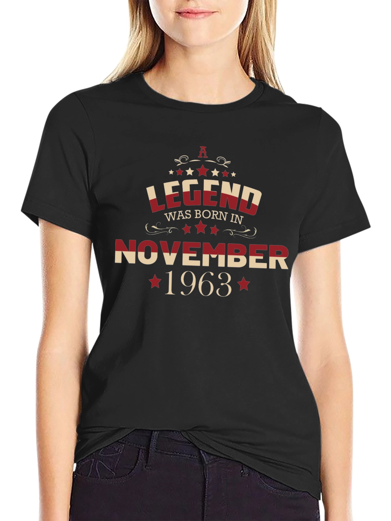 Legend Born in November 1963 Graphic T-Shirt
