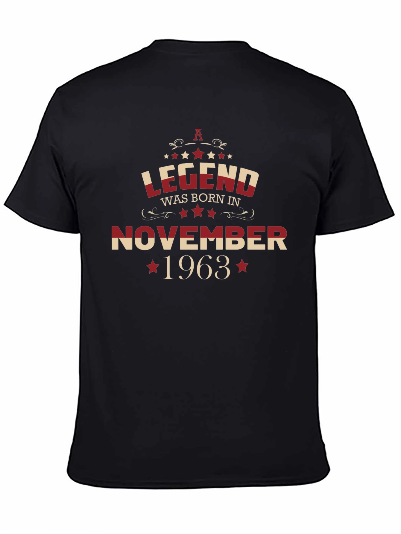 Legend Born in November 1963 Graphic T-Shirt