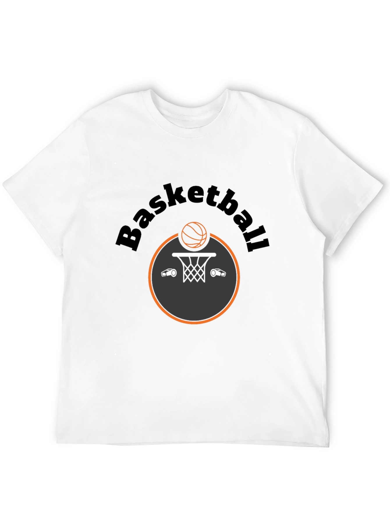 Basketball Graphic T-Shirt - Sporty Casual Tee