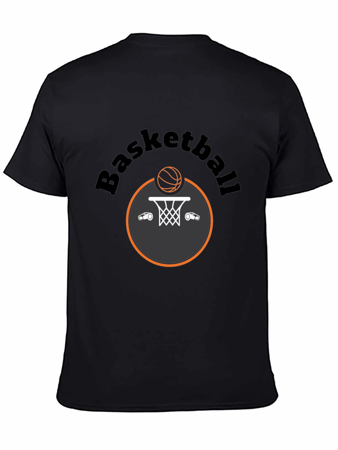 Basketball Graphic T-Shirt - Sporty Casual Tee