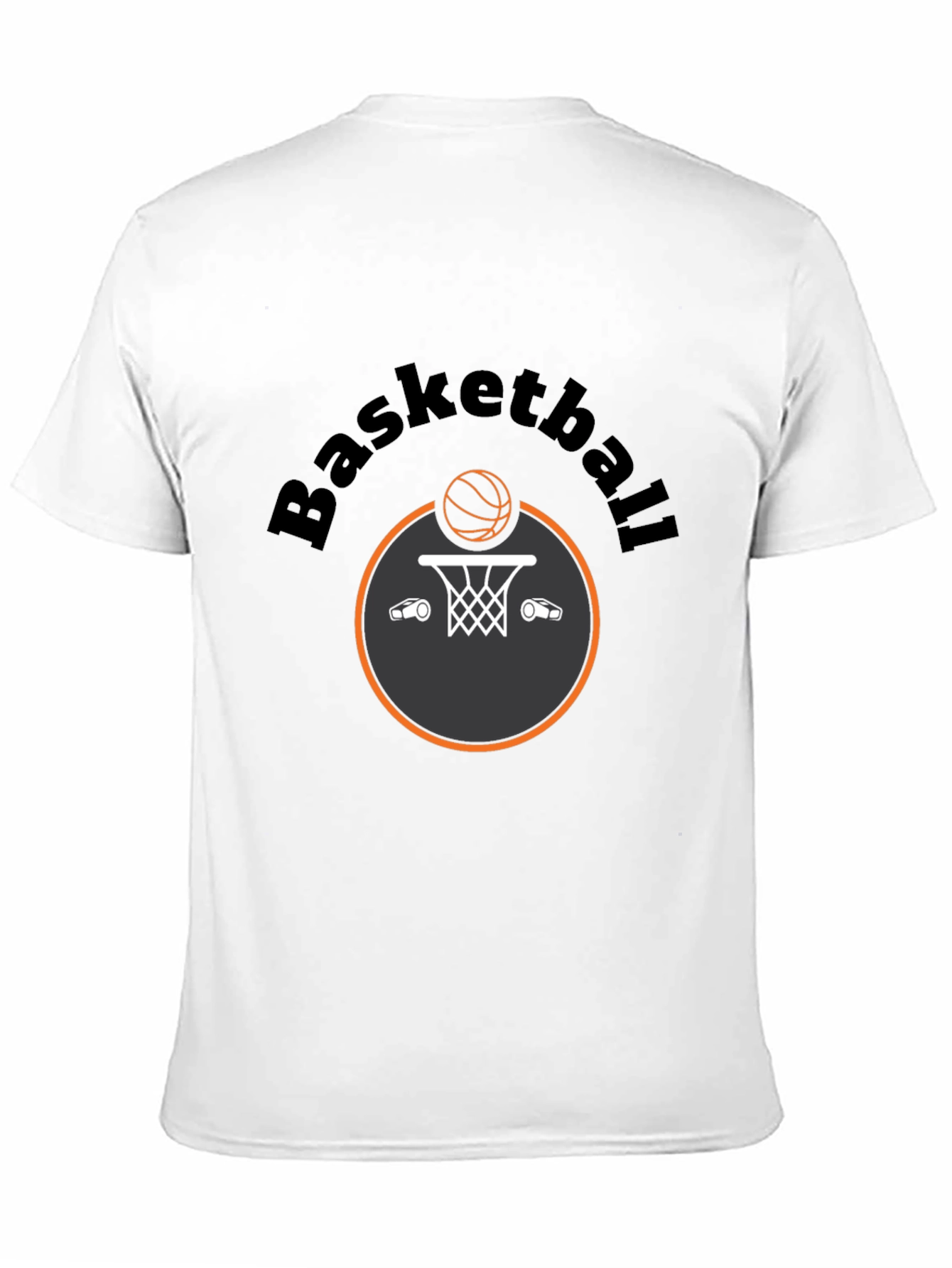 Basketball Graphic T-Shirt - Sporty Casual Tee