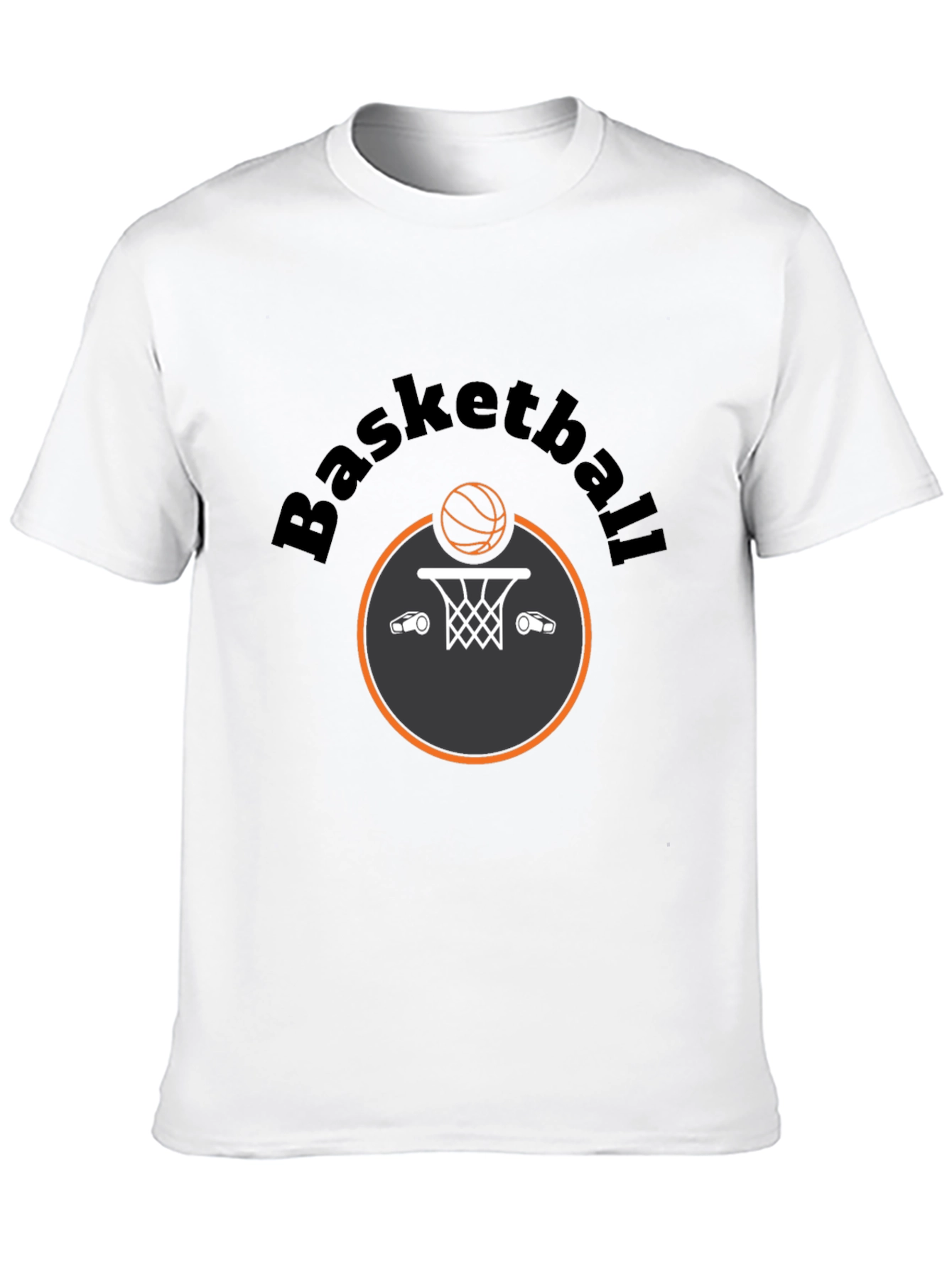Basketball Graphic T-Shirt - Sporty Casual Tee
