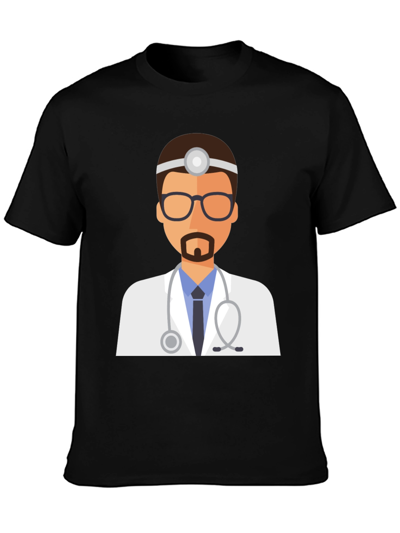Doctor Graphic Tee - Black Unisex T-Shirt