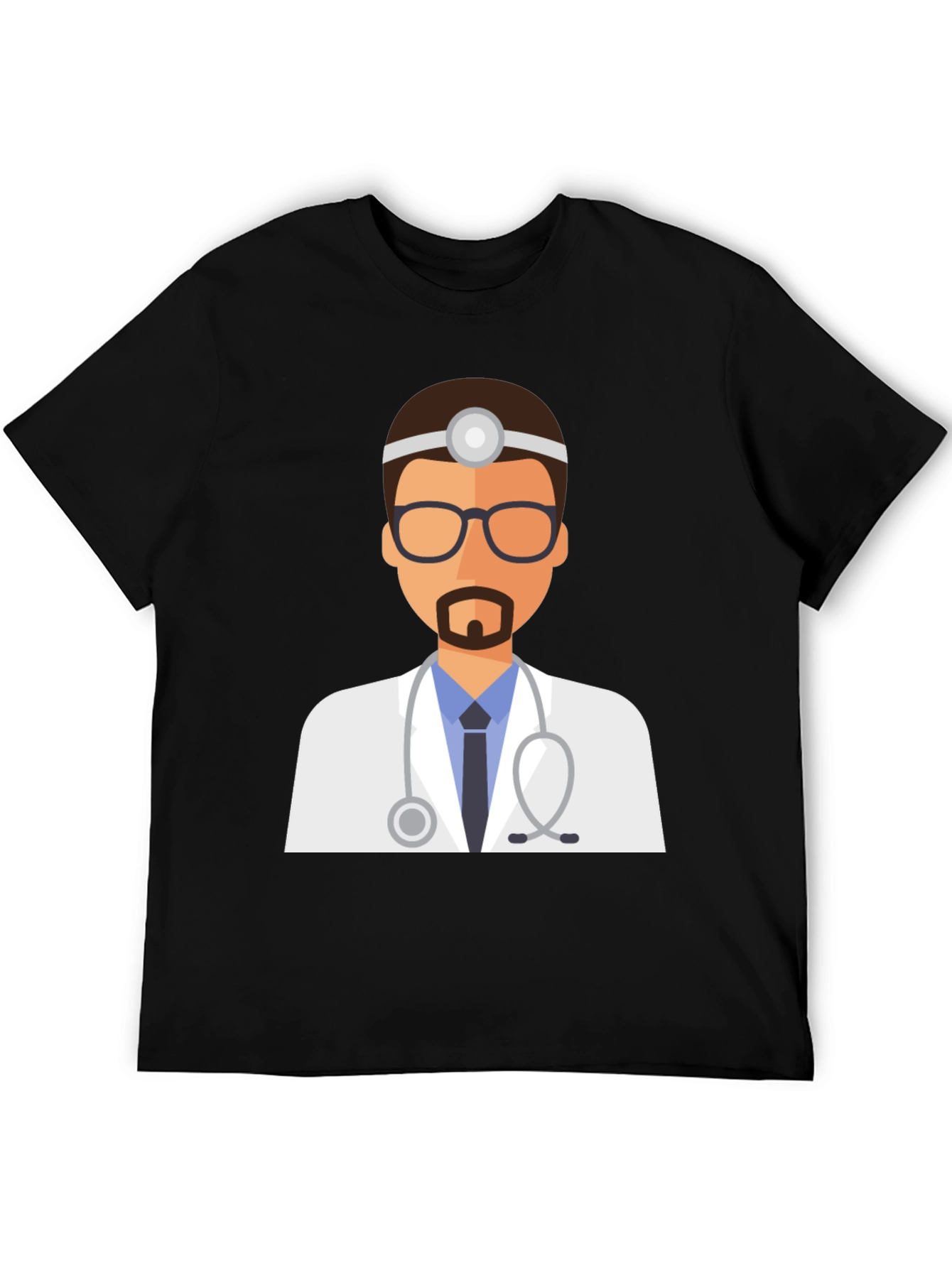 Doctor Graphic Tee - Black Unisex T-Shirt