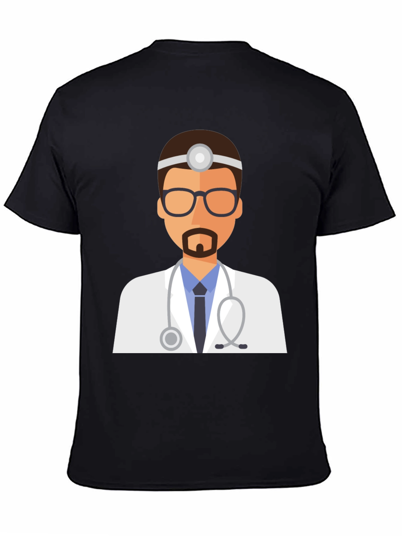 Doctor Graphic Tee - Black Unisex T-Shirt