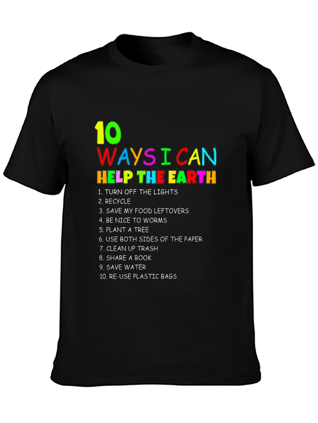 Eco-Friendly T-Shirt: 10 Ways to Help the Earth