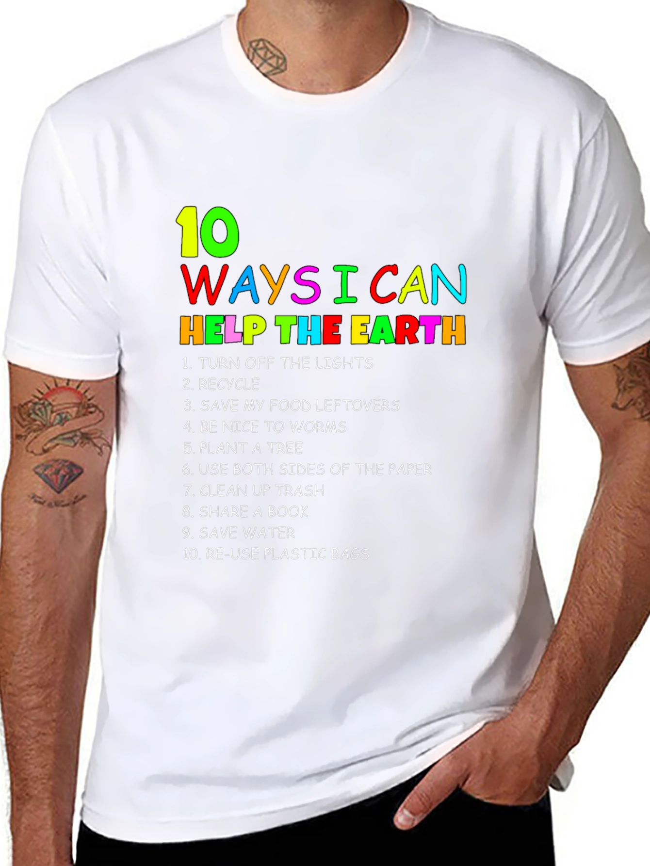 Eco-Friendly T-Shirt: 10 Ways to Help the Earth