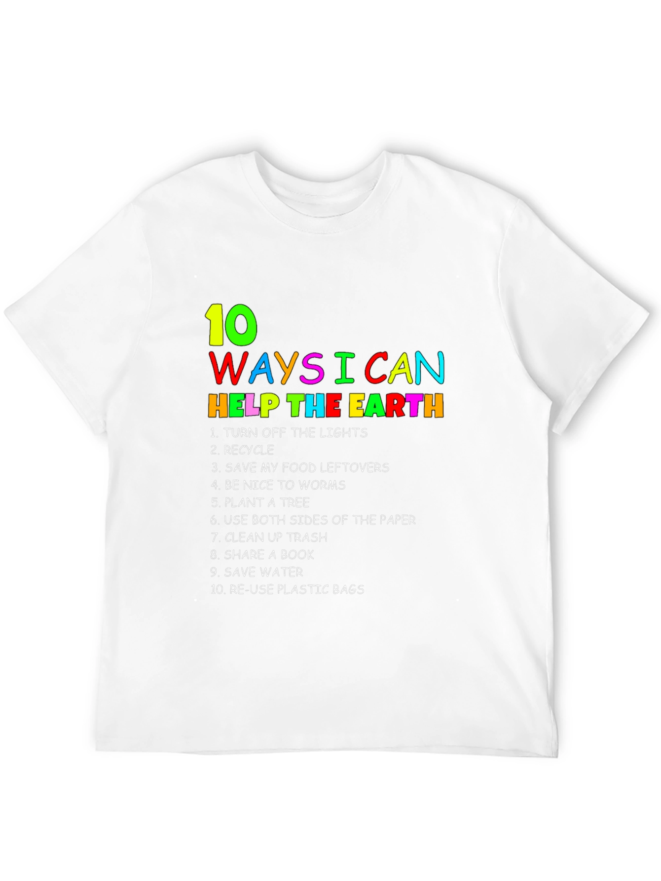 Eco-Friendly T-Shirt: 10 Ways to Help the Earth