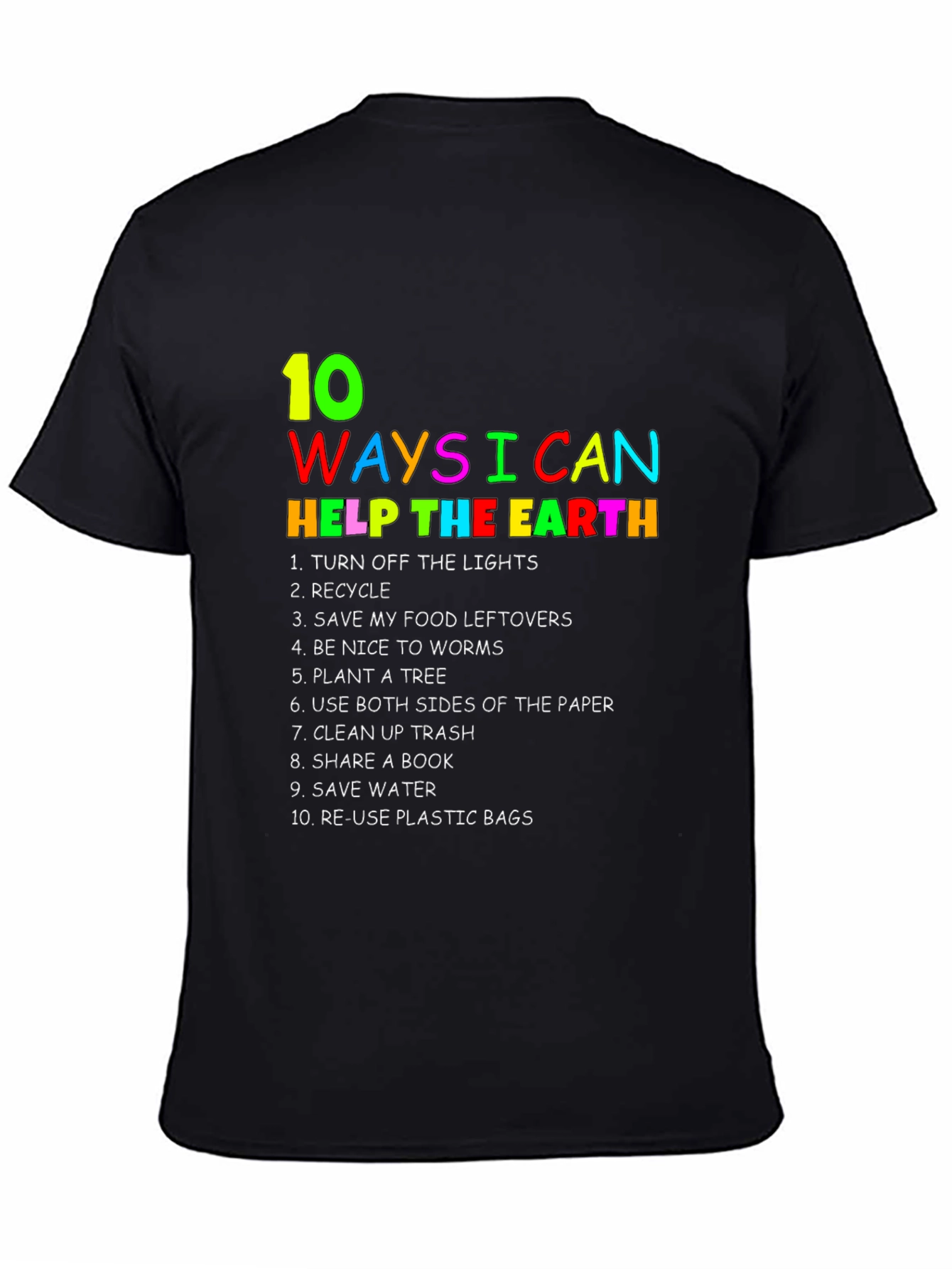 Eco-Friendly T-Shirt: 10 Ways to Help the Earth