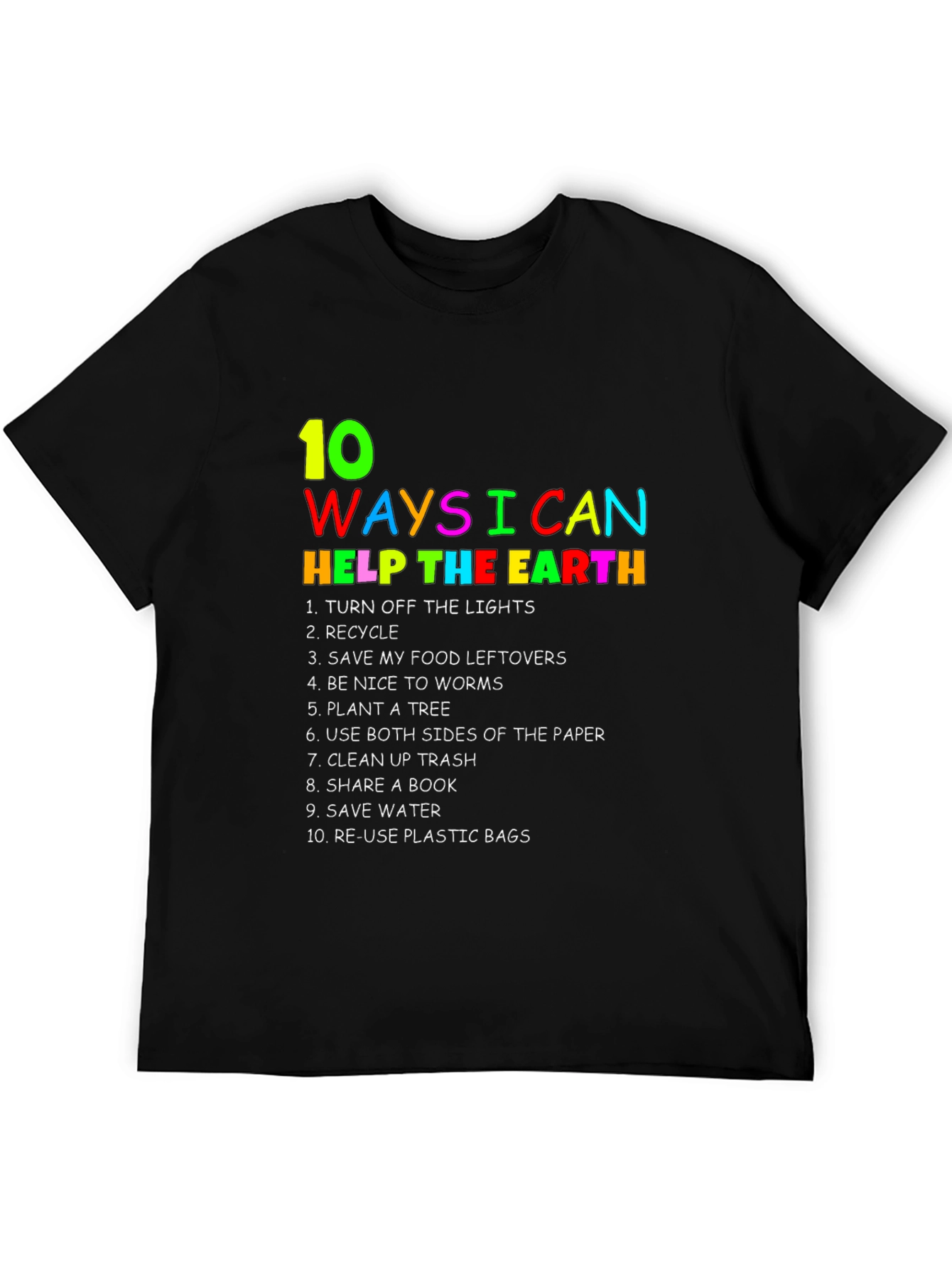 Eco-Friendly T-Shirt: 10 Ways to Help the Earth