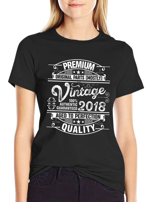 Premium Vintage 2018 Graphic T-Shirt