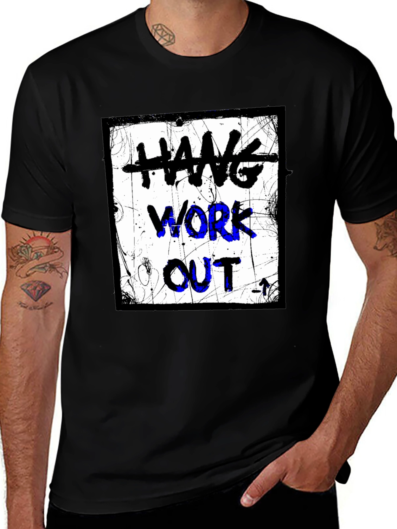 Hang Workout T-Shirt - Stylish Fitness Apparel