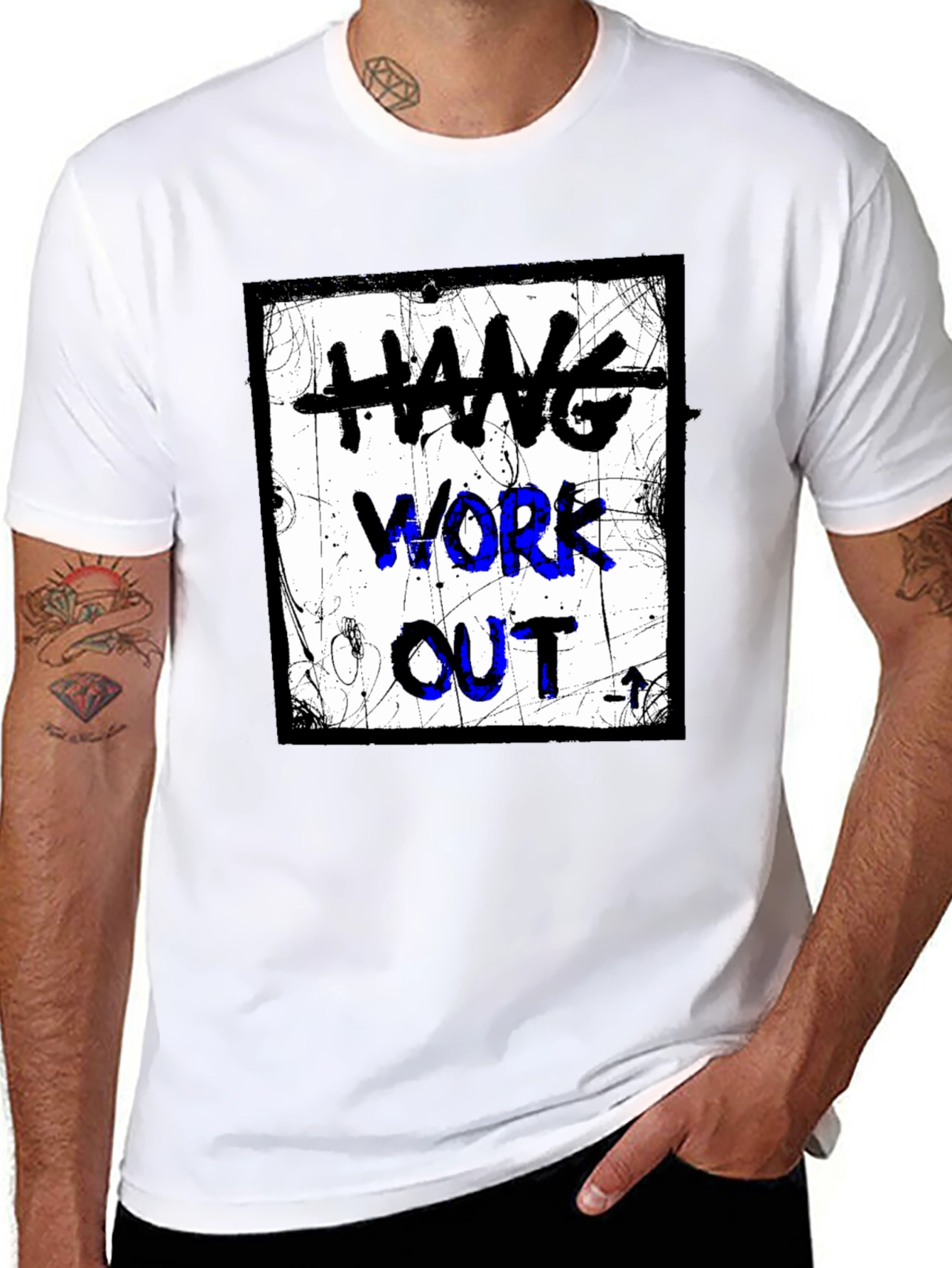 Hang Workout T-Shirt - Stylish Fitness Apparel