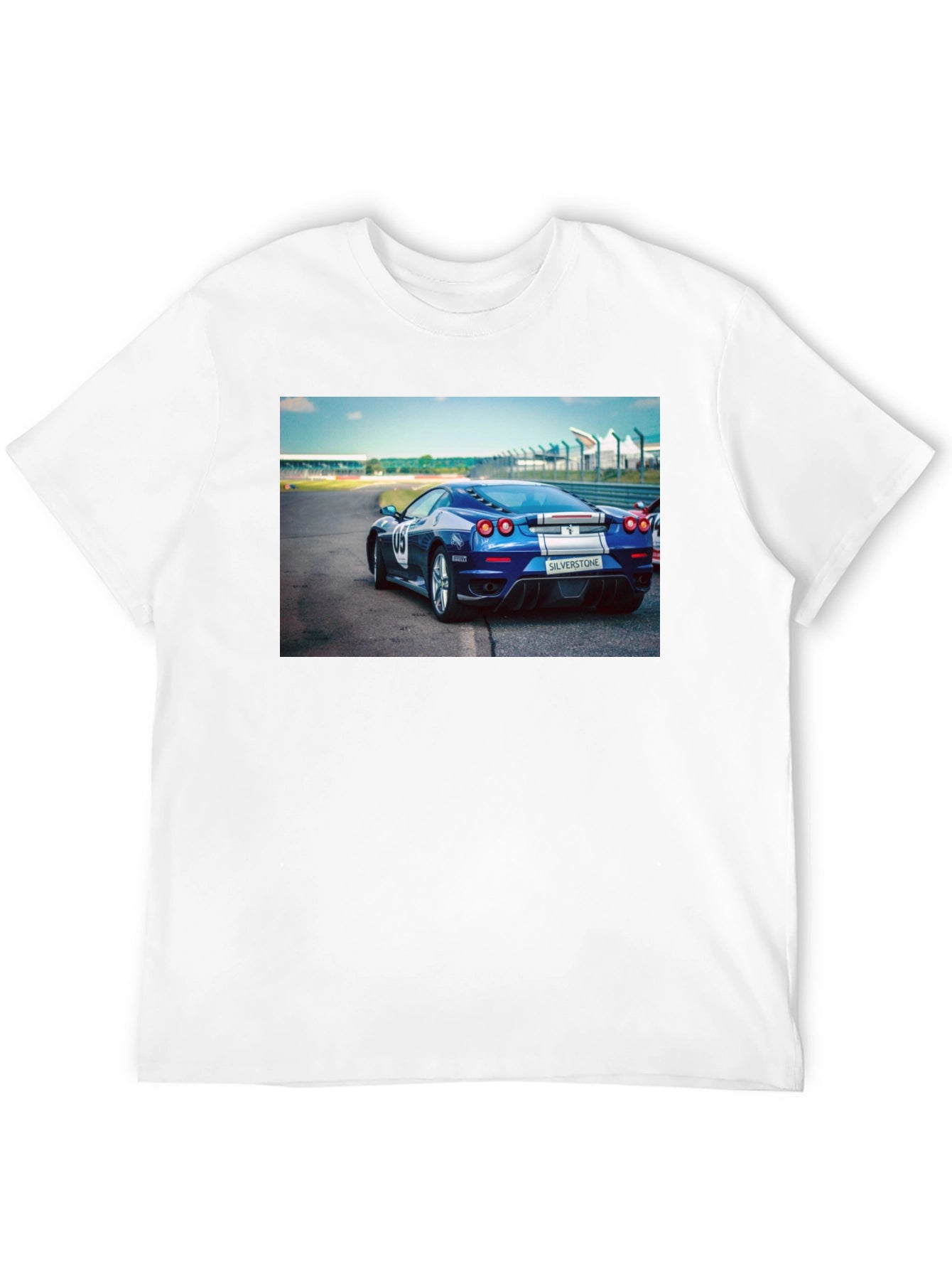 Sleek Blue Car T-Shirt