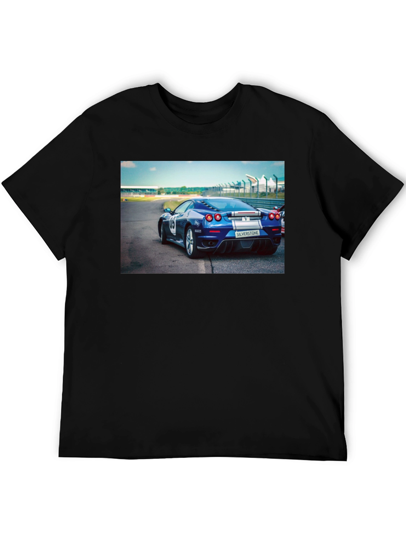 Sleek Blue Car T-Shirt