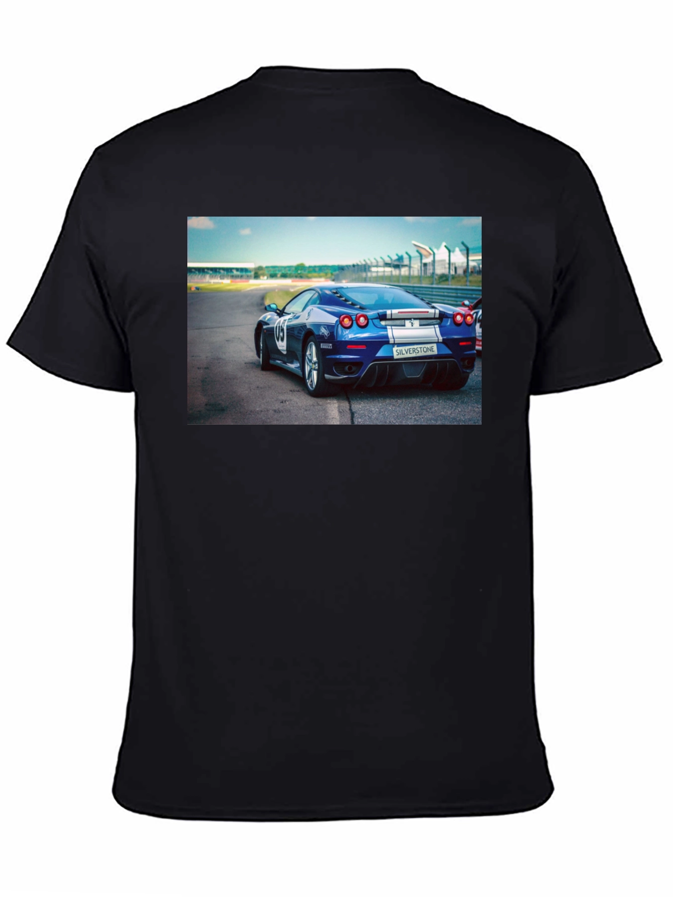 Sleek Blue Car T-Shirt