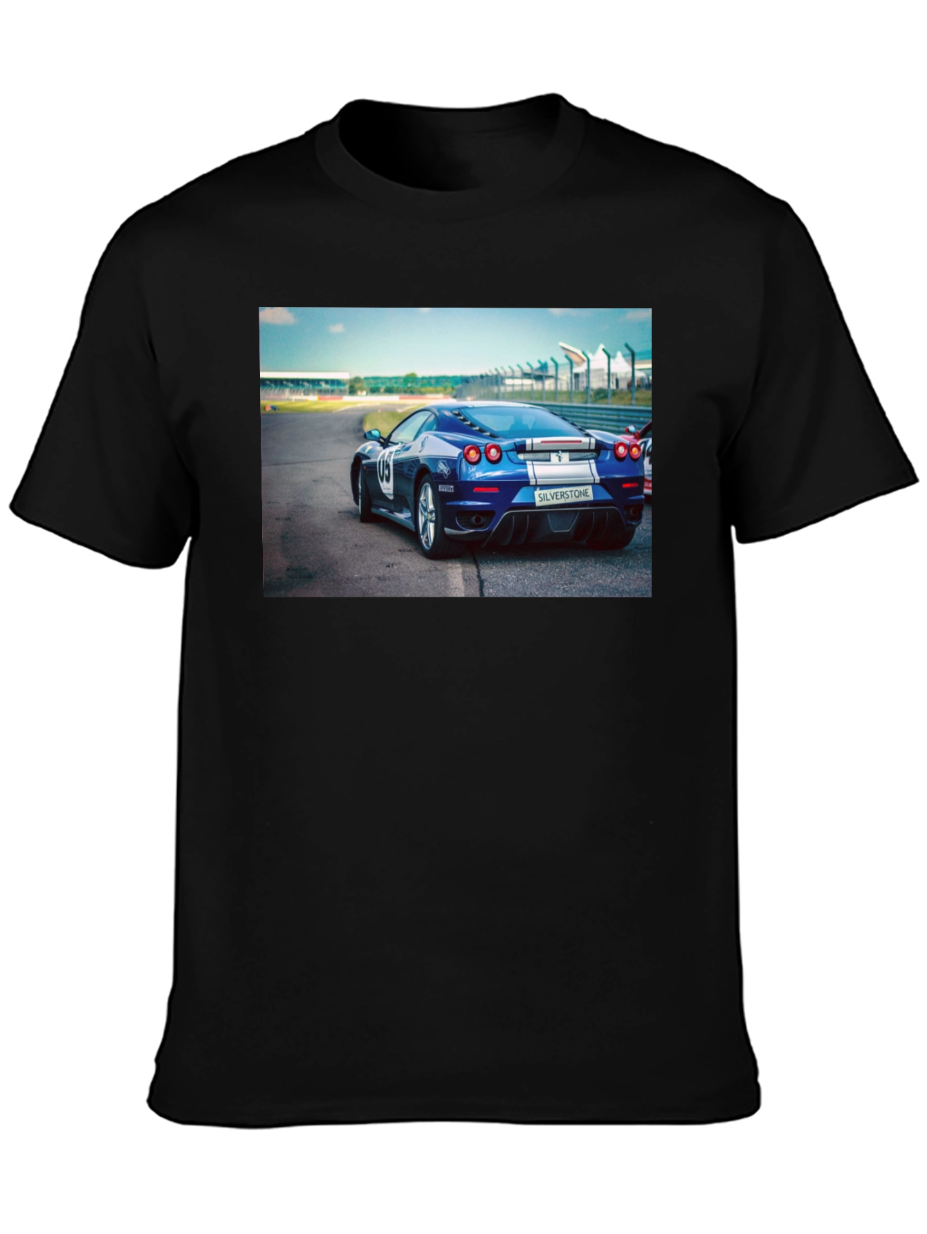 Sleek Blue Car T-Shirt
