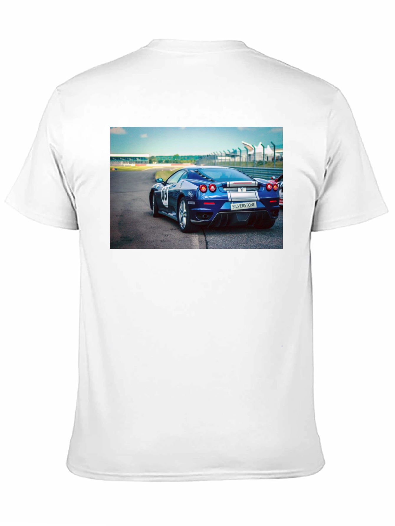 Sleek Blue Car T-Shirt