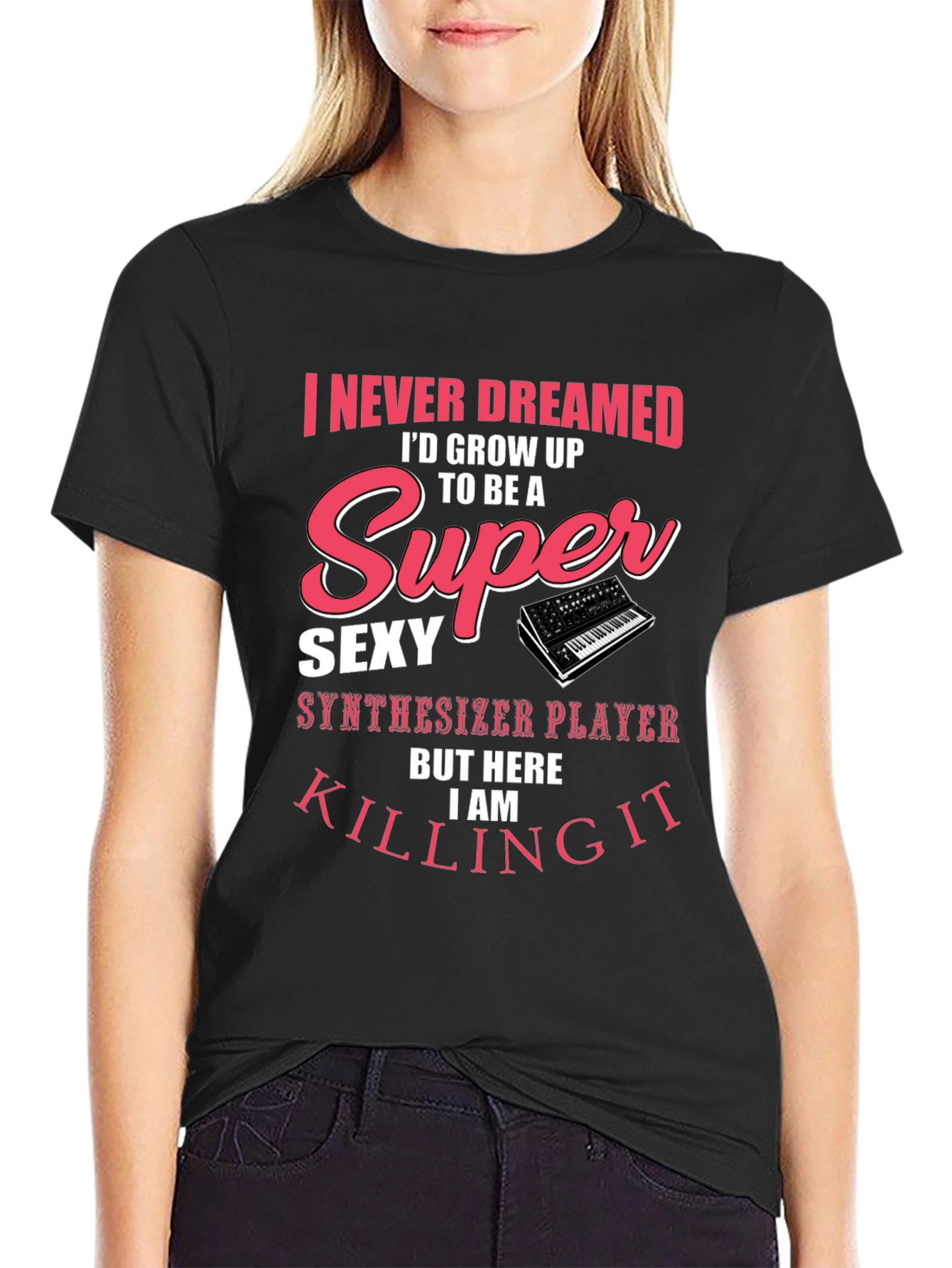 Super Sexy Synthesizer Player T-Shirt