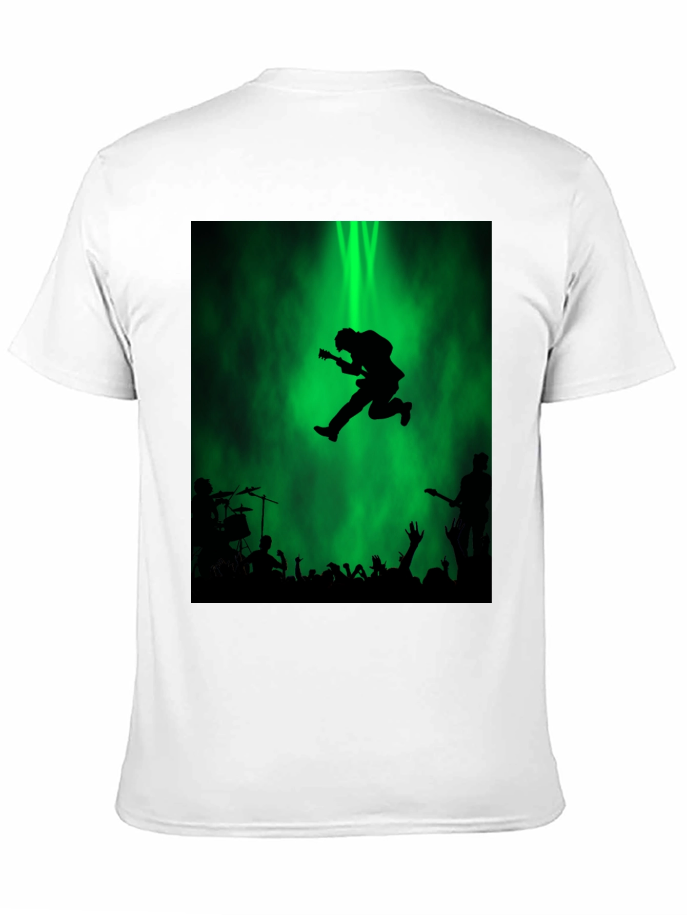 Rock Concert Graphic Tee - Black