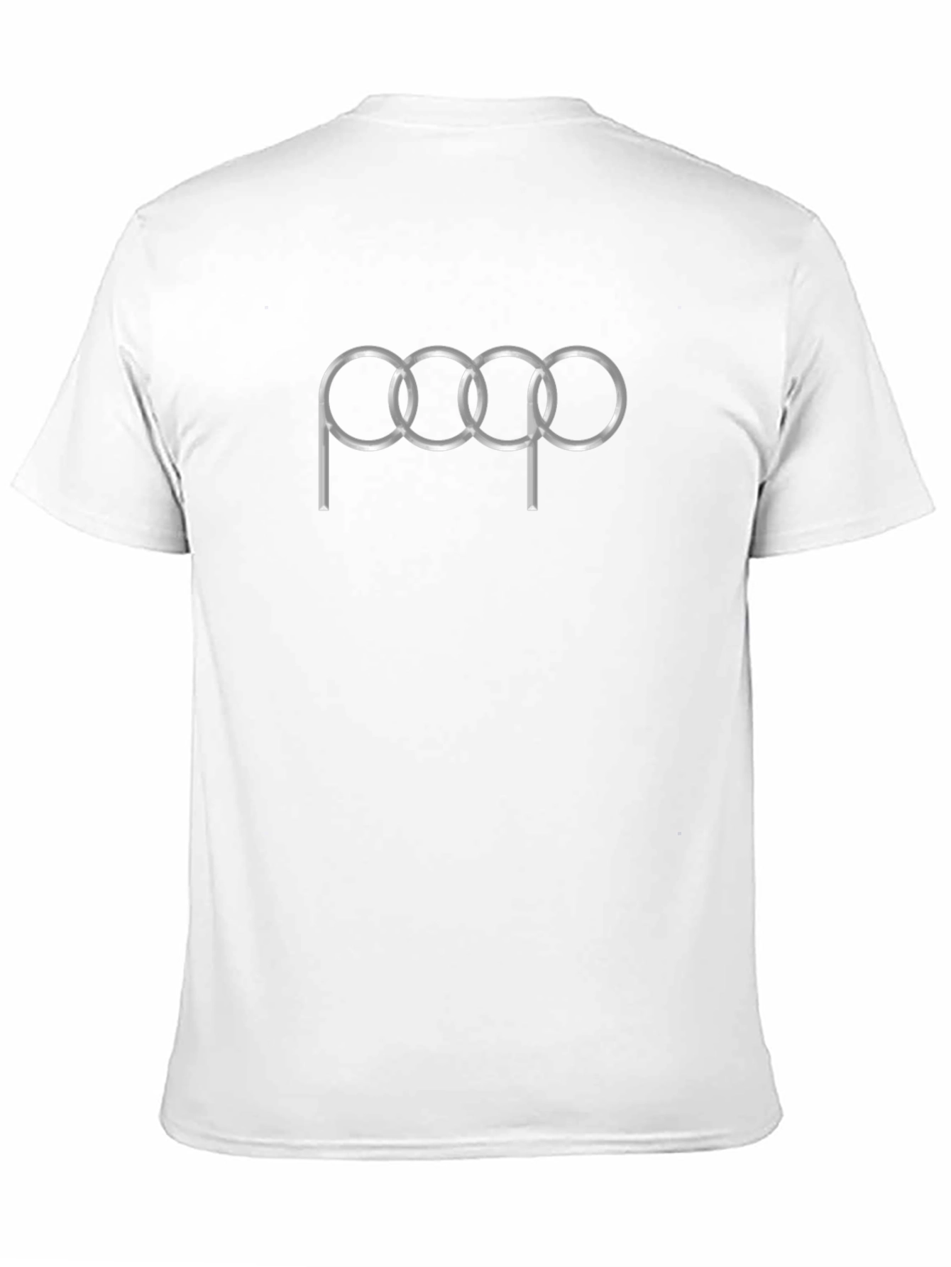 Funny Poop T-Shirt - 4 Rings Design