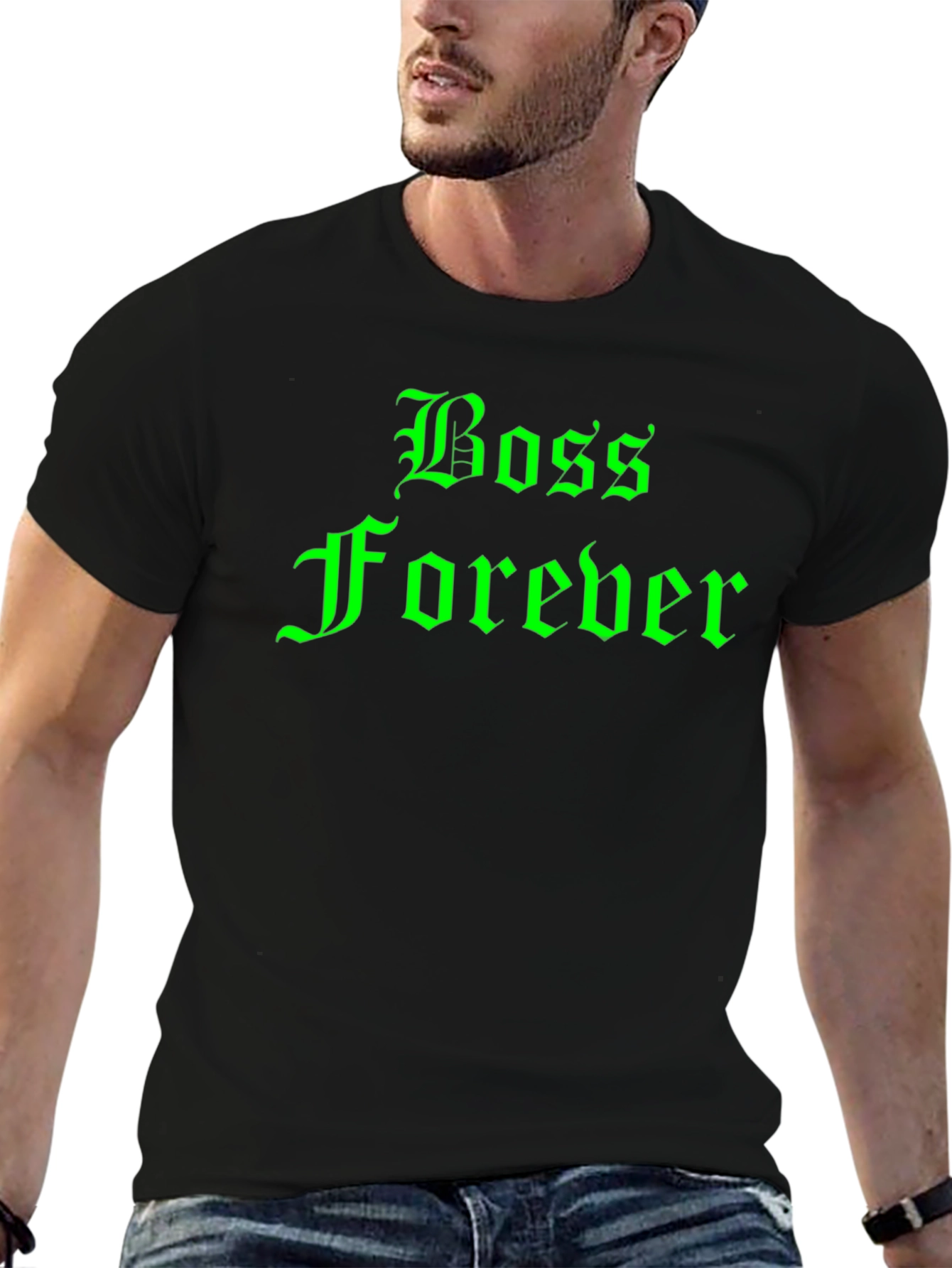 Boss Forever Graphic Tee - Black
