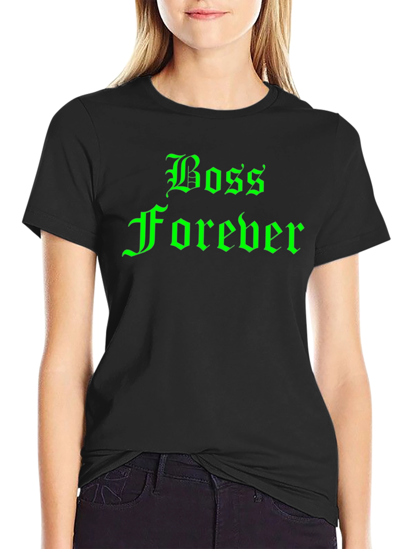 Boss Forever Graphic Tee - Black