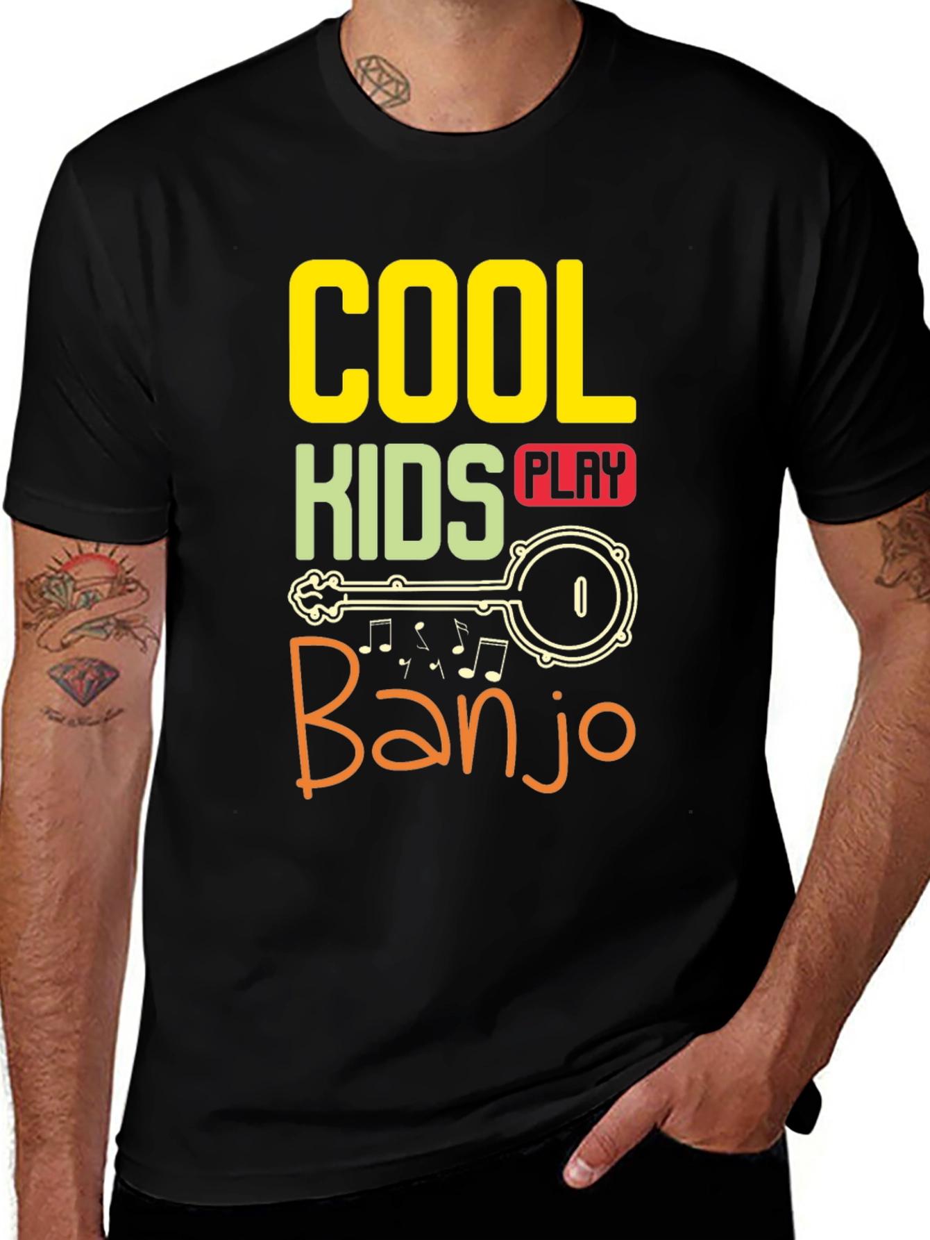 Cool Kids Play Banjo T-Shirt