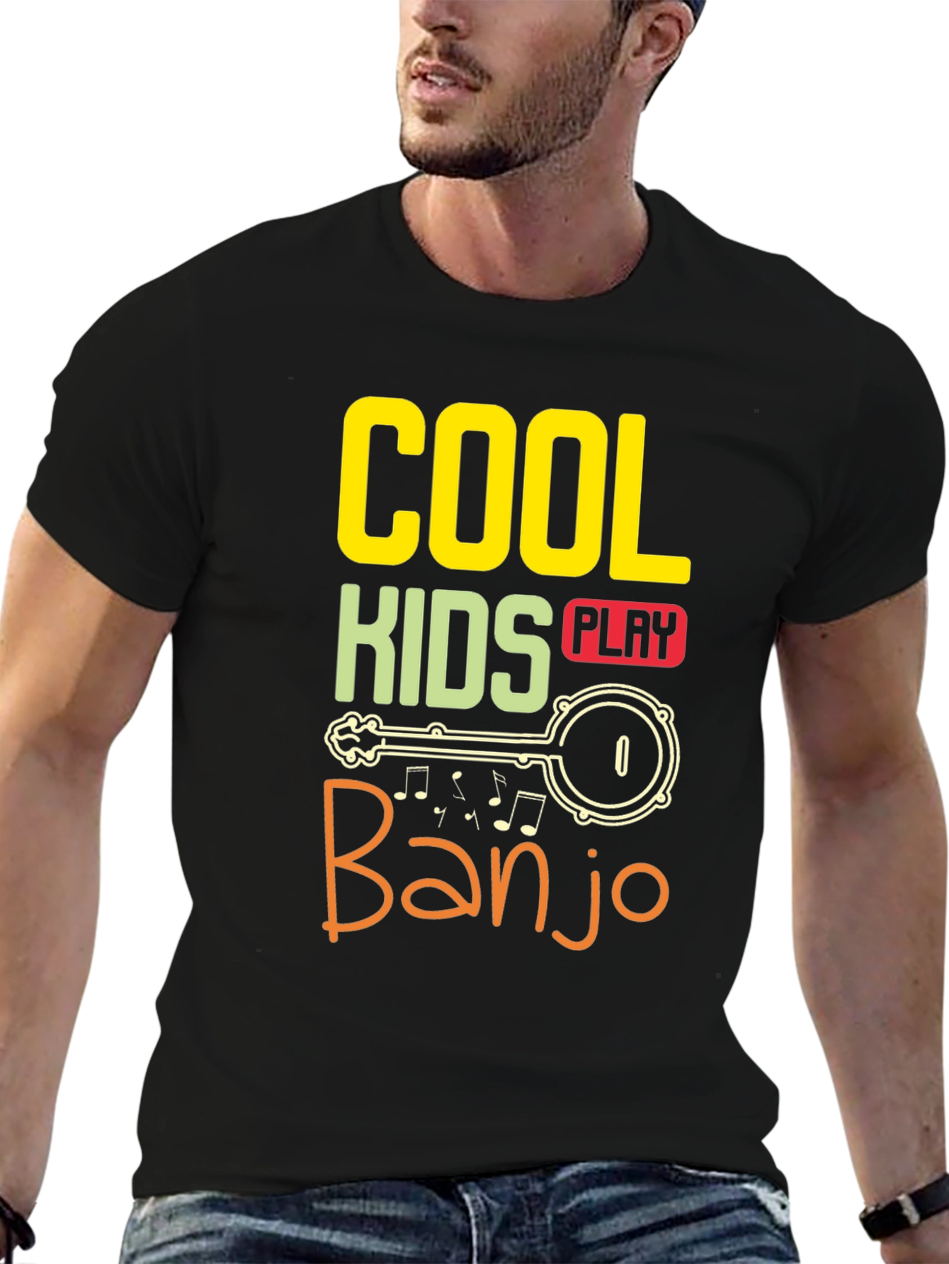 Cool Kids Play Banjo T-Shirt