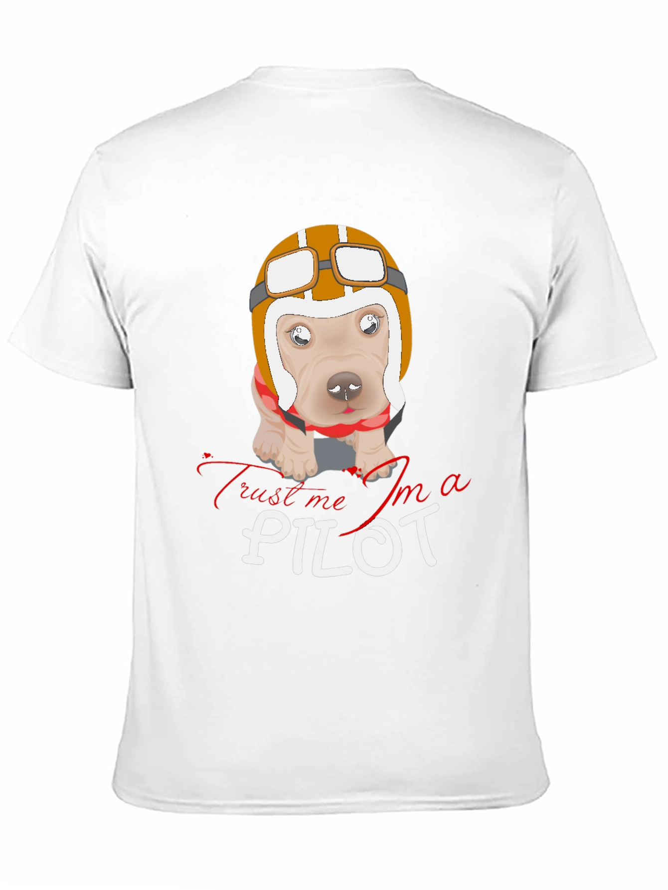 Funny Dog Pilot T-Shirt