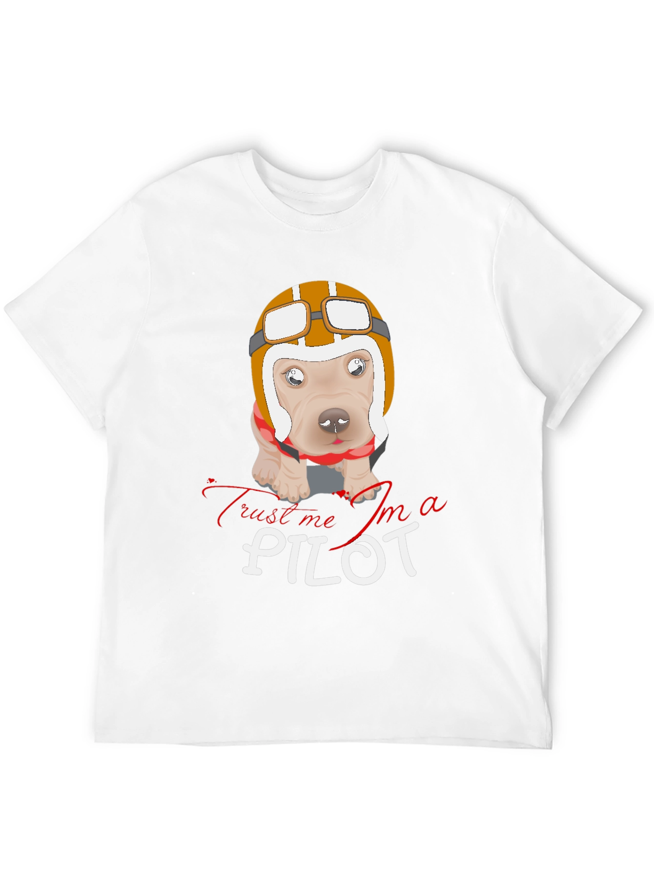 Funny Dog Pilot T-Shirt