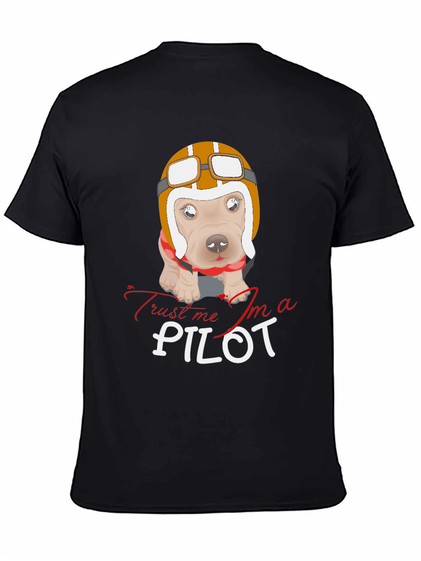 Funny Dog Pilot T-Shirt