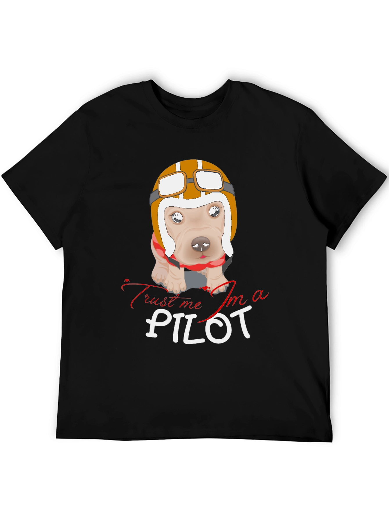 Funny Dog Pilot T-Shirt