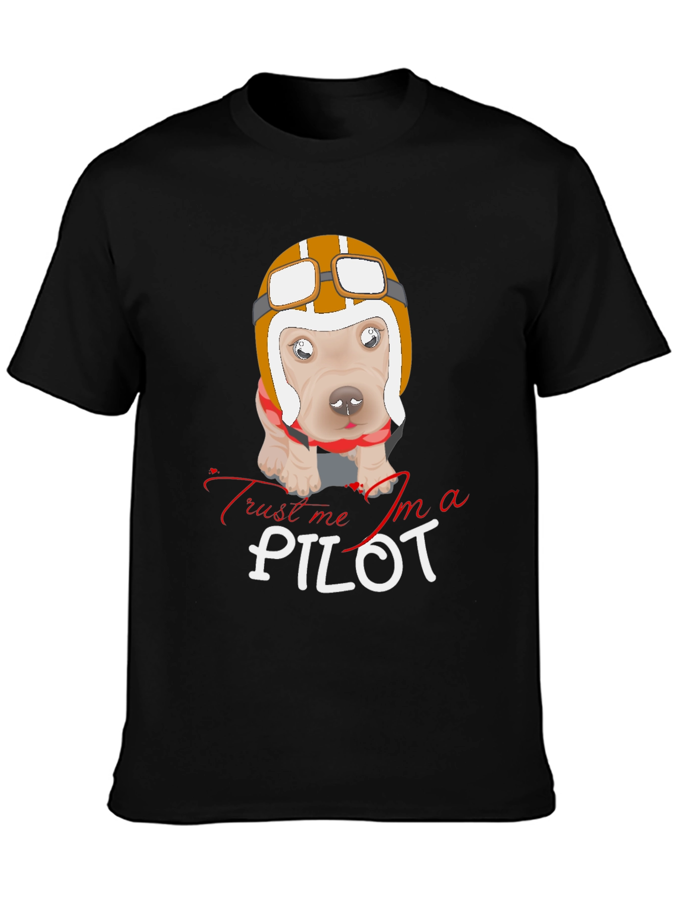 Funny Dog Pilot T-Shirt
