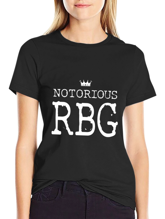 Notorious RBG Graphic Tee - Black