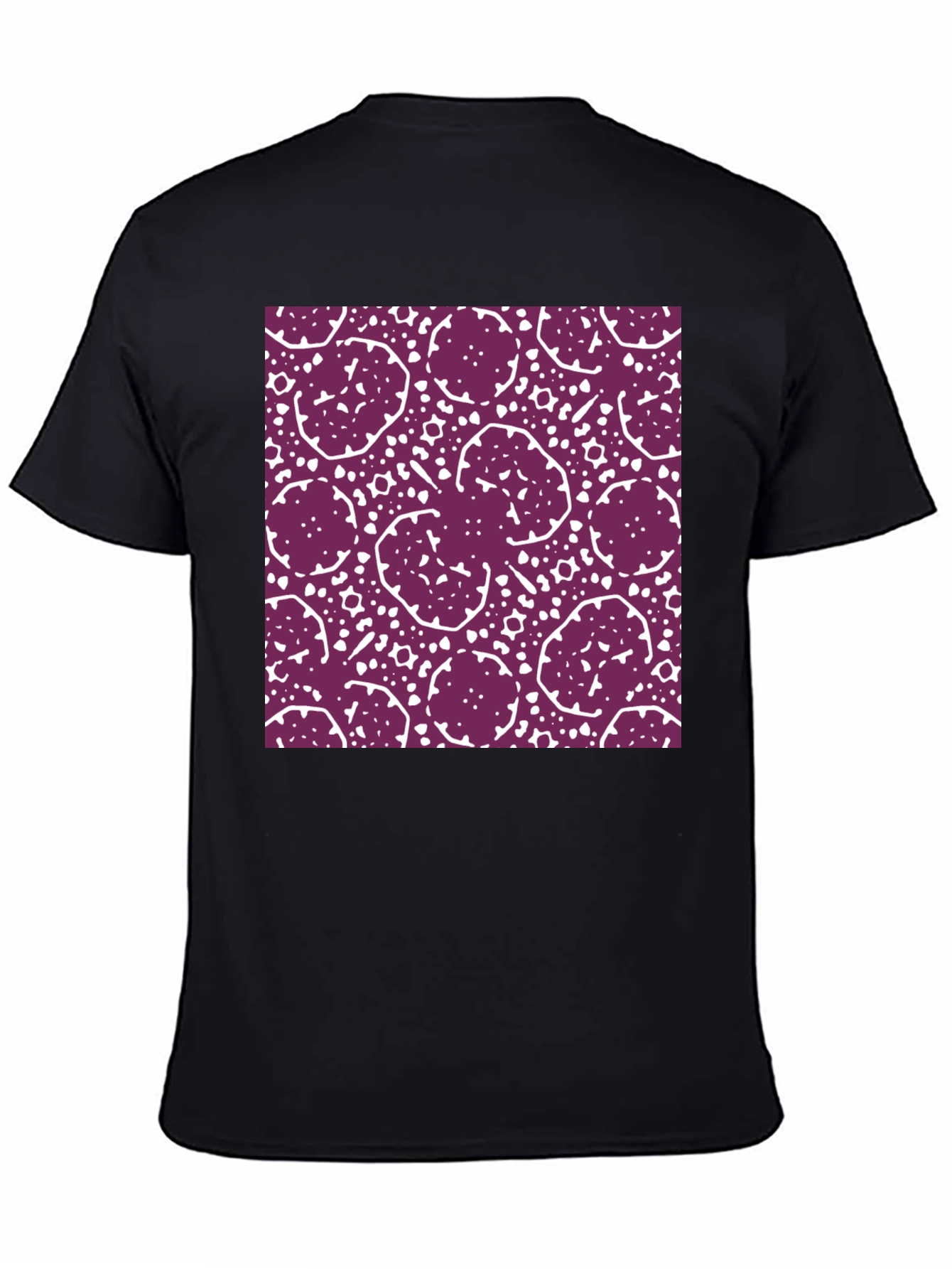 Abstract Pattern Crew Neck T-Shirt